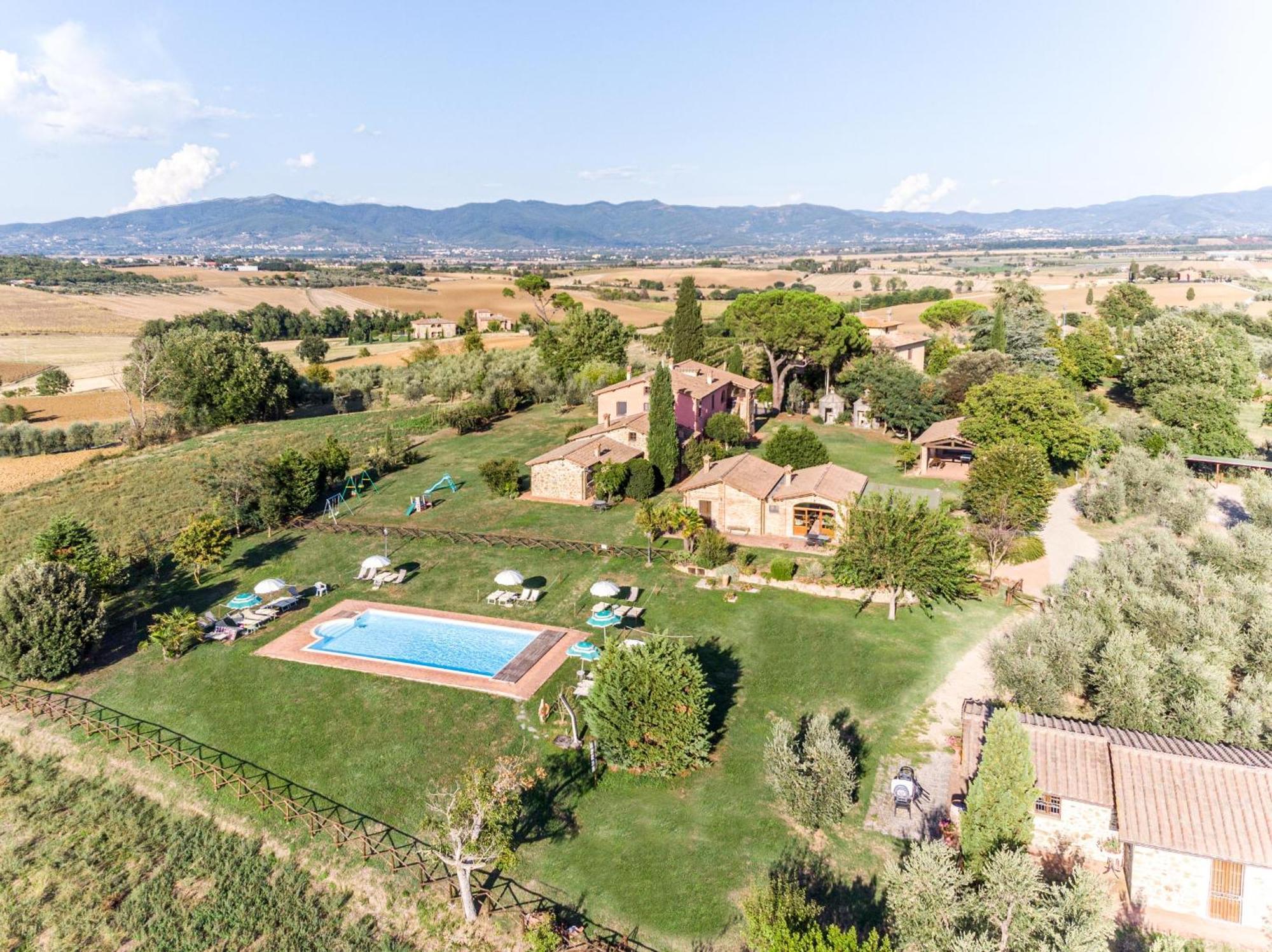 Il Querciolo - Azienda Biologica, Agriturismo E Cantina Marciano della Chiana Eksteriør billede