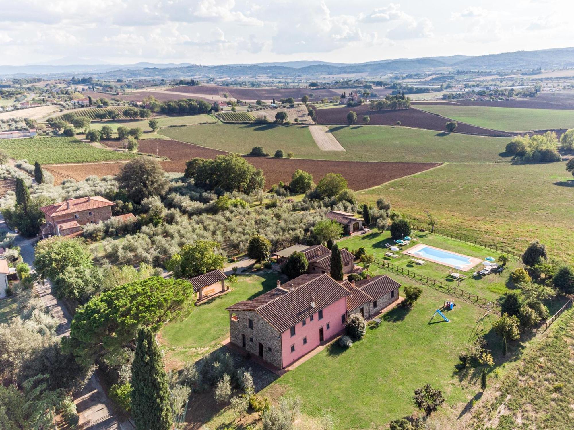 Il Querciolo - Azienda Biologica, Agriturismo E Cantina Marciano della Chiana Eksteriør billede
