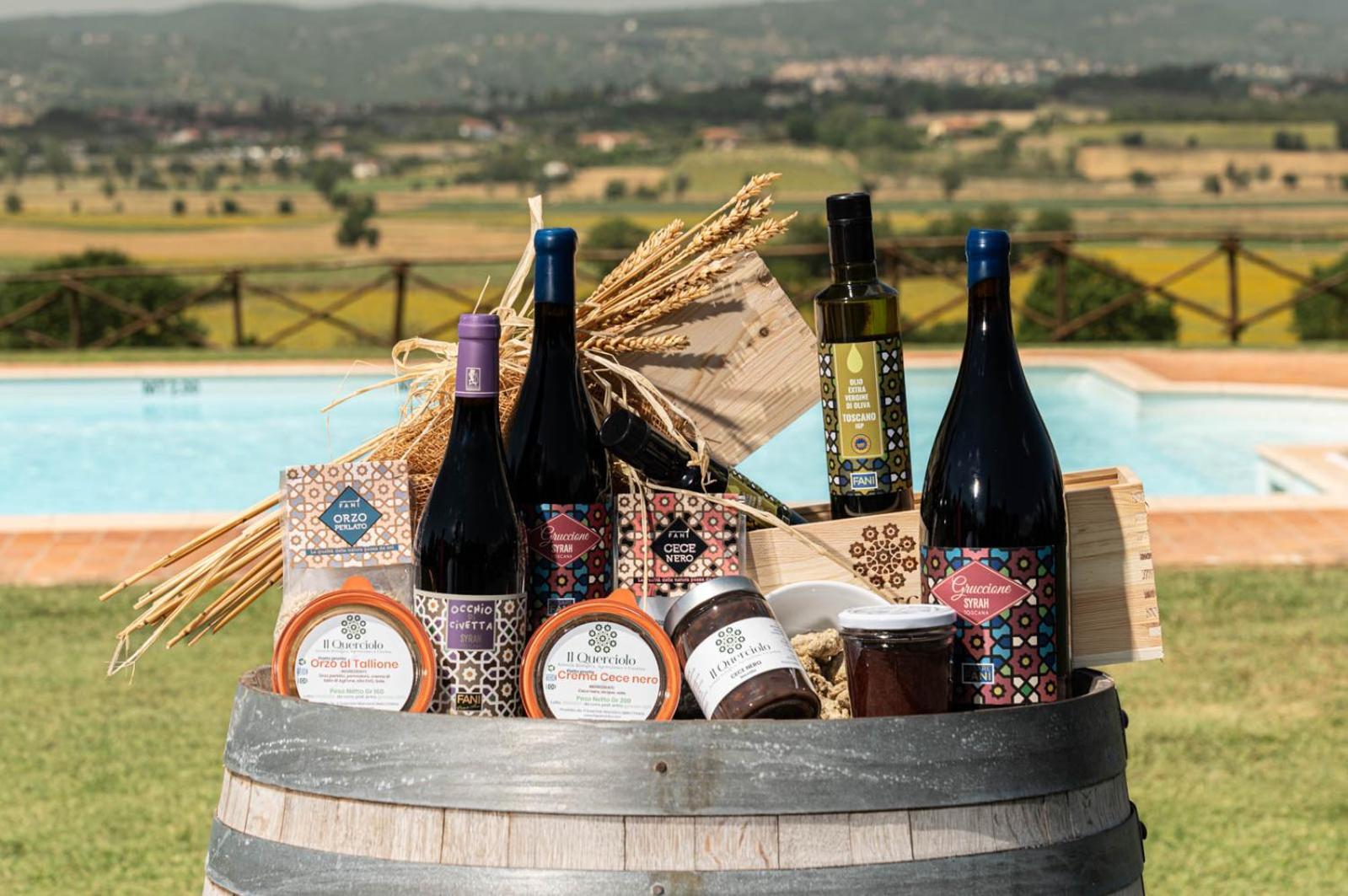 Il Querciolo - Azienda Biologica, Agriturismo E Cantina Marciano della Chiana Eksteriør billede