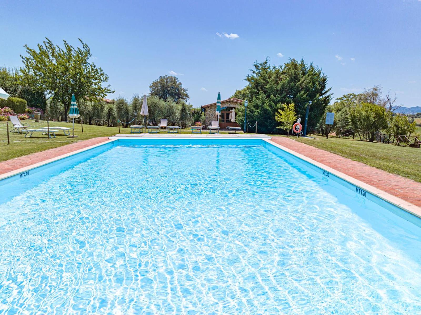 Il Querciolo - Azienda Biologica, Agriturismo E Cantina Marciano della Chiana Eksteriør billede