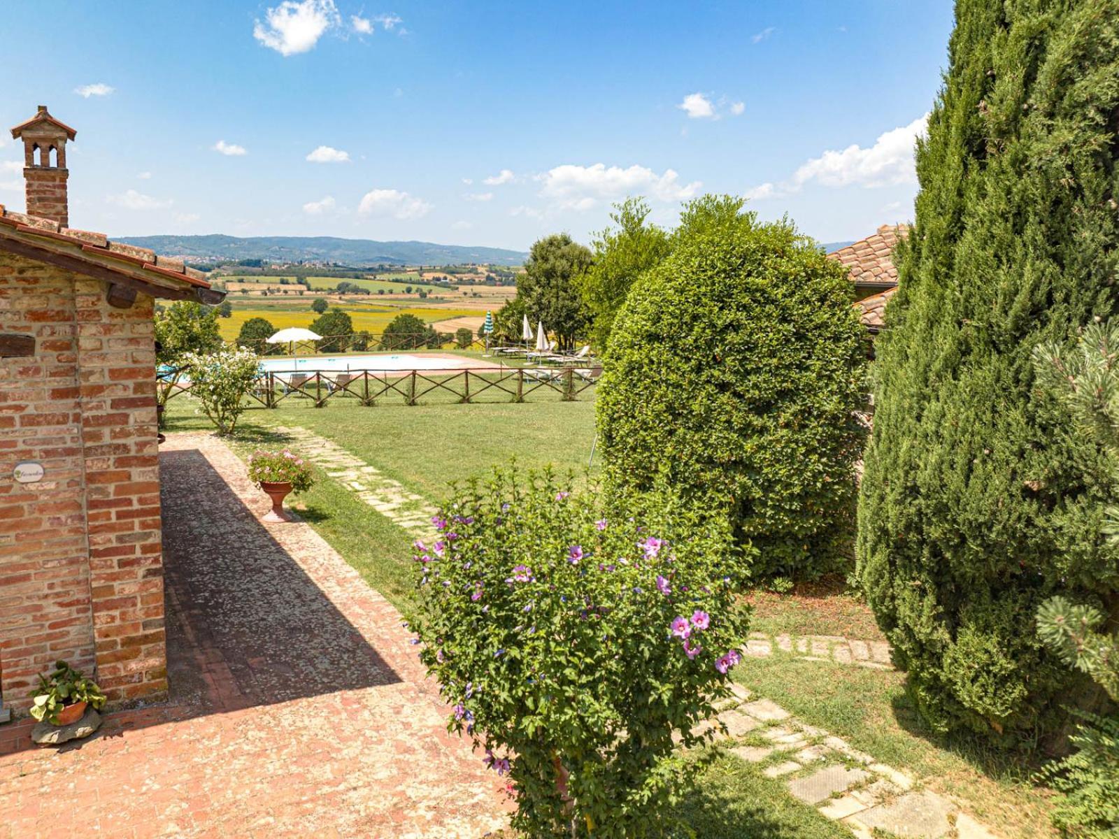 Il Querciolo - Azienda Biologica, Agriturismo E Cantina Marciano della Chiana Eksteriør billede